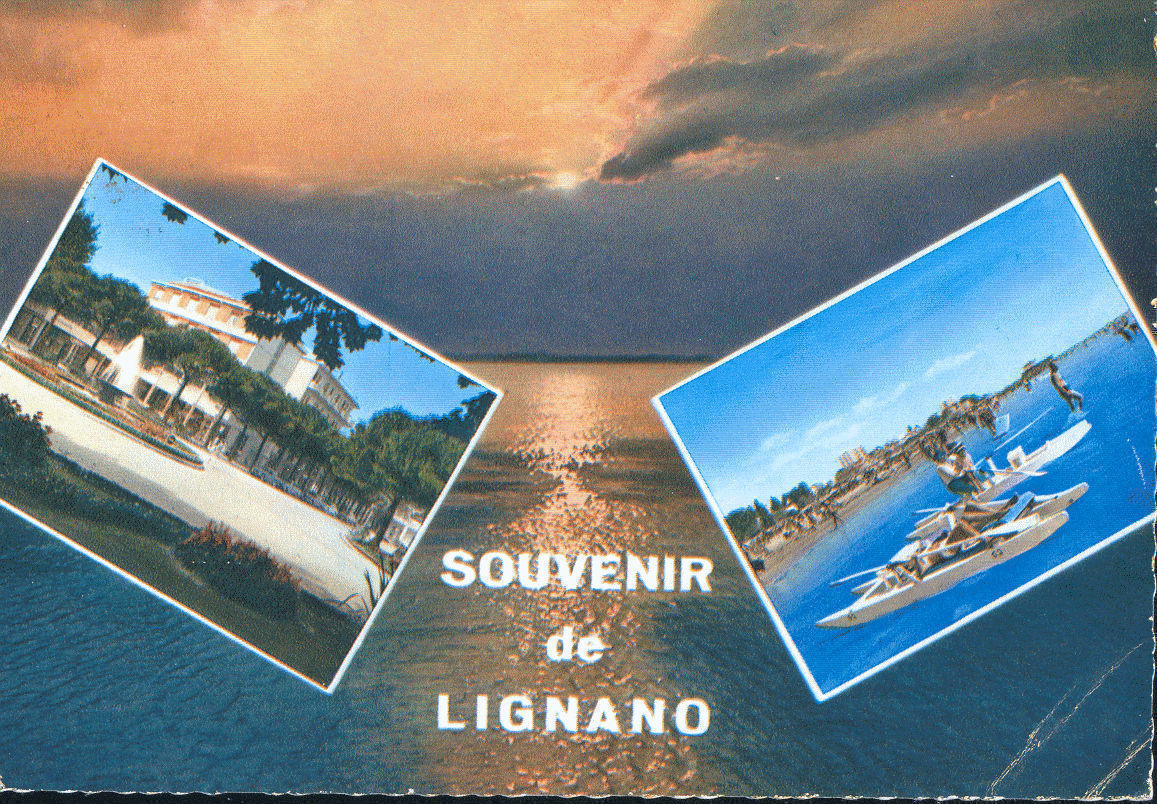 LIGNANO - 2 VEDUTE - V1964