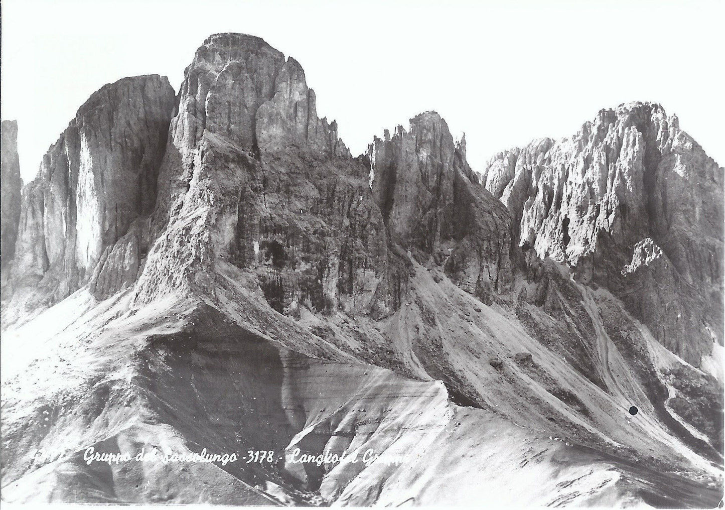 GRUPPO DEL SASSOLUNGO - LANGKOFEL GRUPPE - V1970