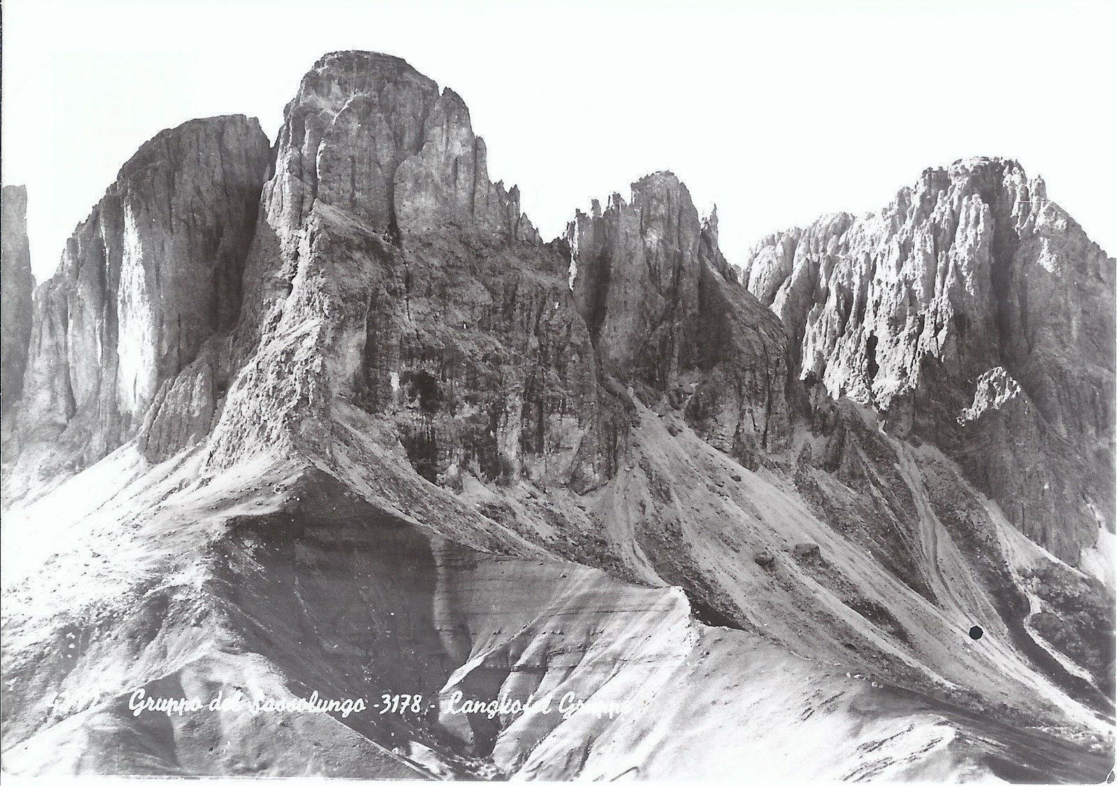 GRUPPO DEL SASSOLUNGO - LANGKOFEL GRUPPE - V1970