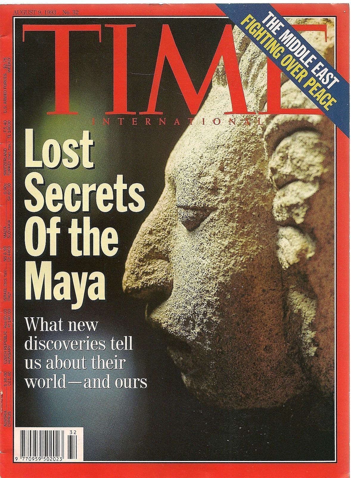 TIME INTERNATIONAL N 32 - 9 AUGUST 1993