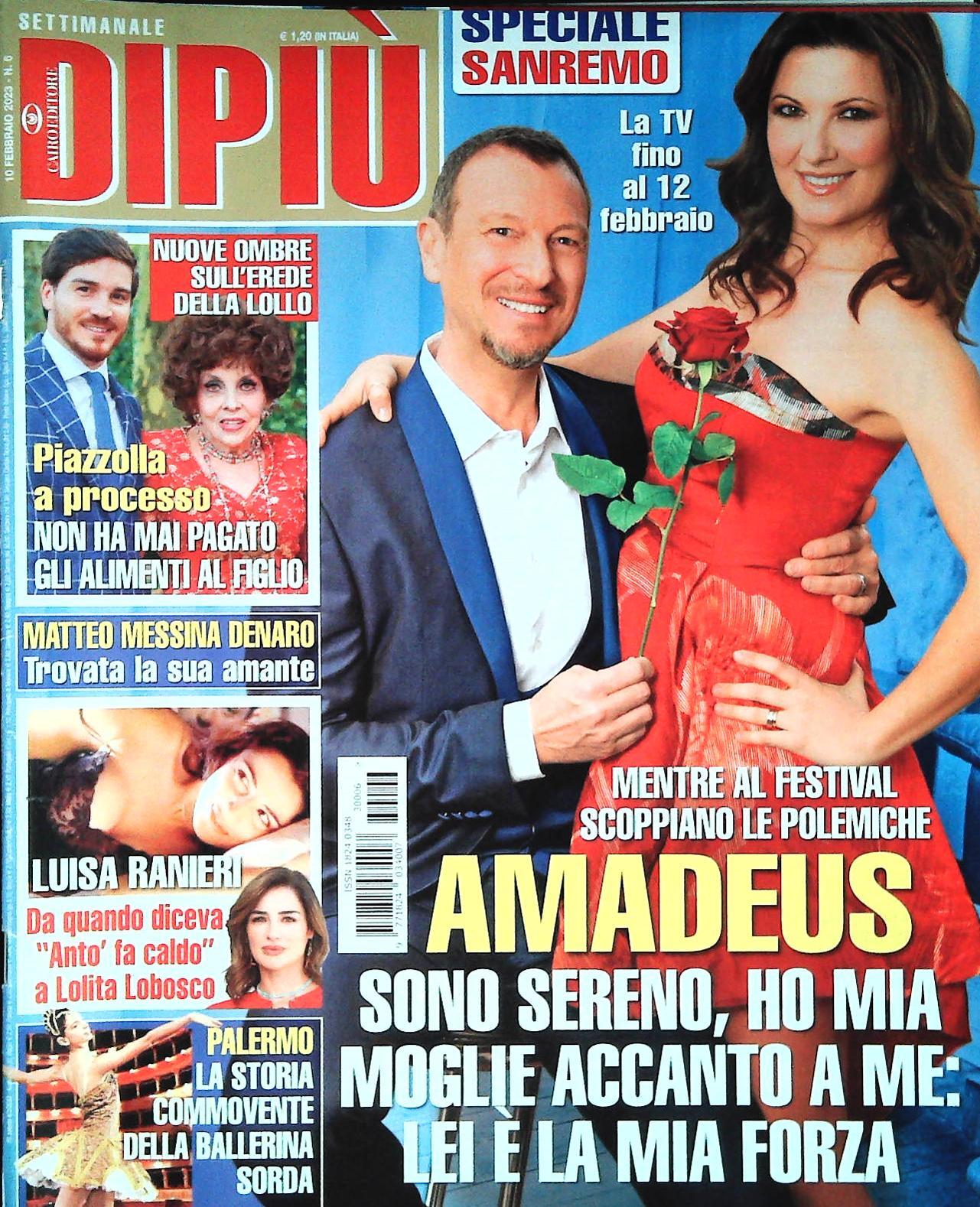 DI PIU' 10 FEBBRAIO 2023 - MADEUS - PIAZZOLLA - LUISA RANIERI
