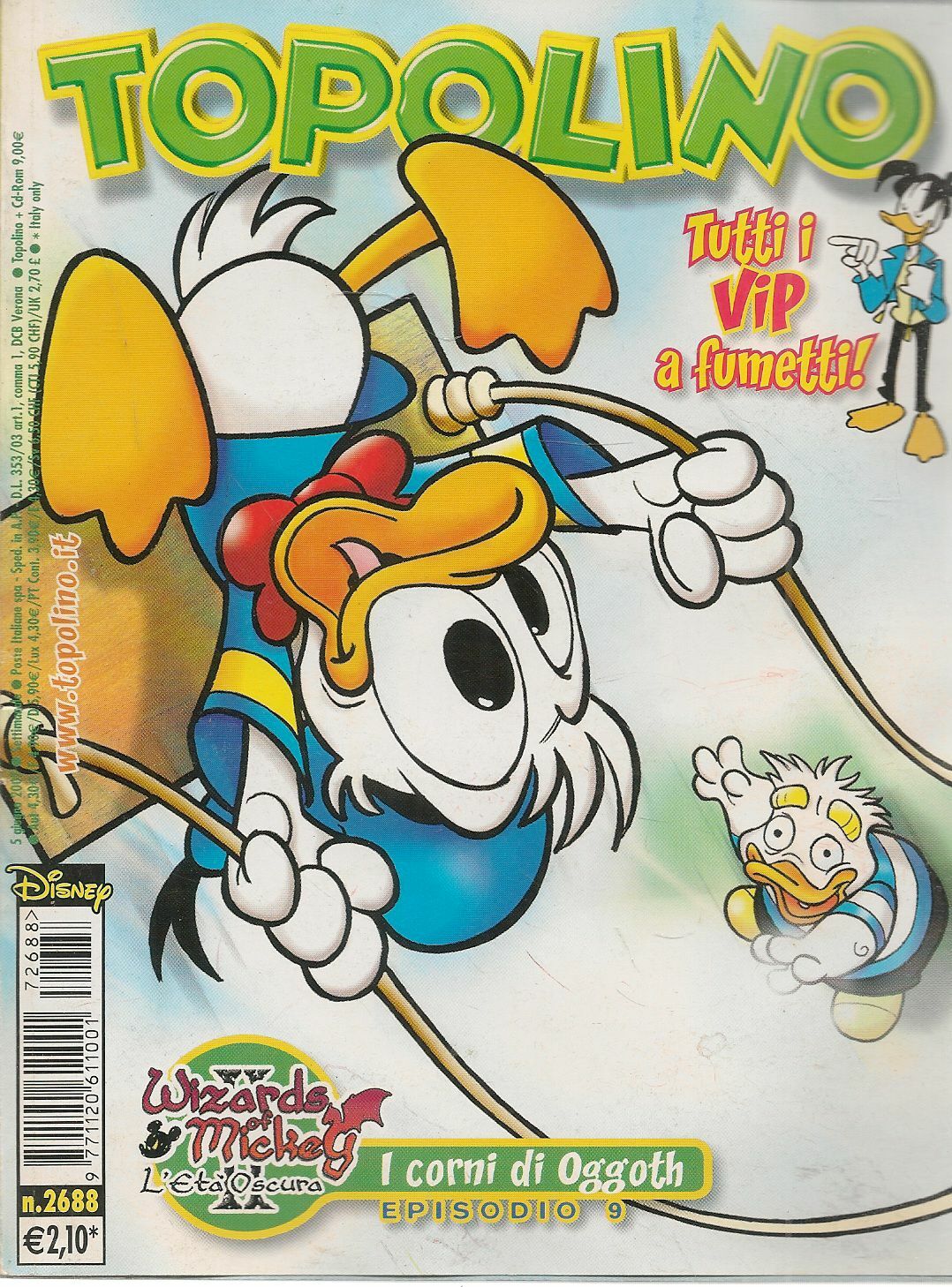 TOPOLINO N. 2688 - 5 GIUGNO 2007