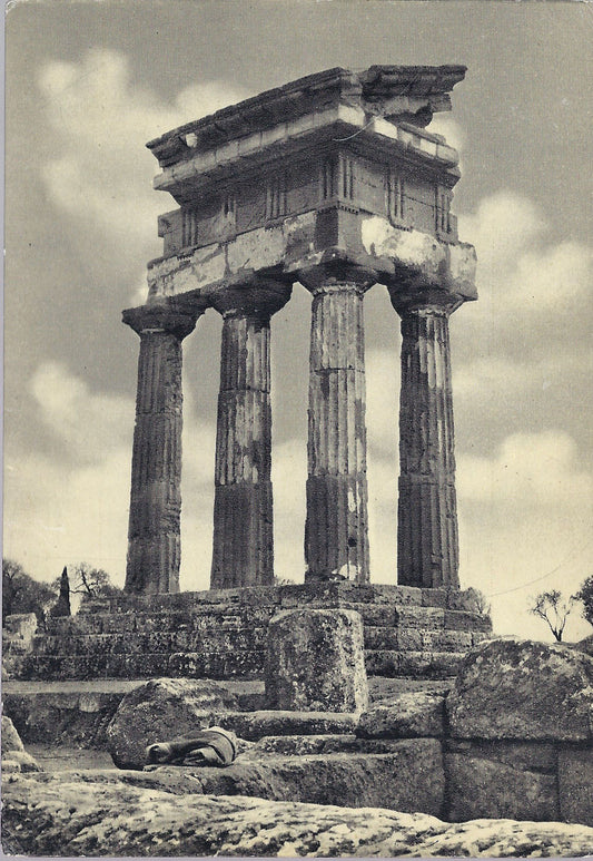 AGRIGENTO - TEMPIO DEI DIOSCURI - NV