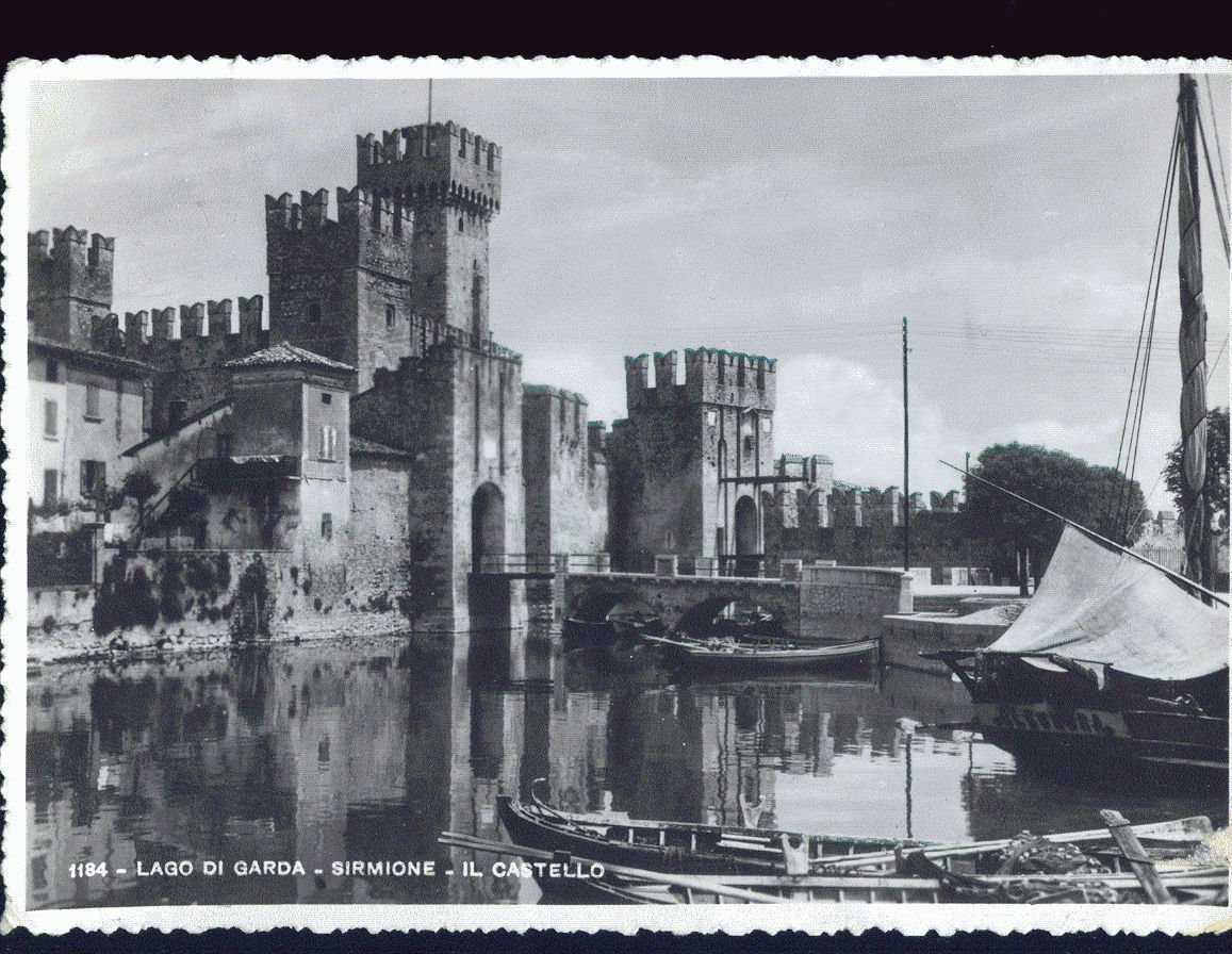 SIRMIONE - IL CASTELLO - V PRIMI ANNI '50