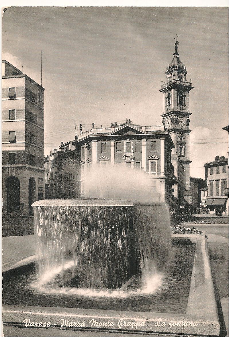 VARESE - PIAZZA MONTE GRAPPA . LA FONTANA - NV