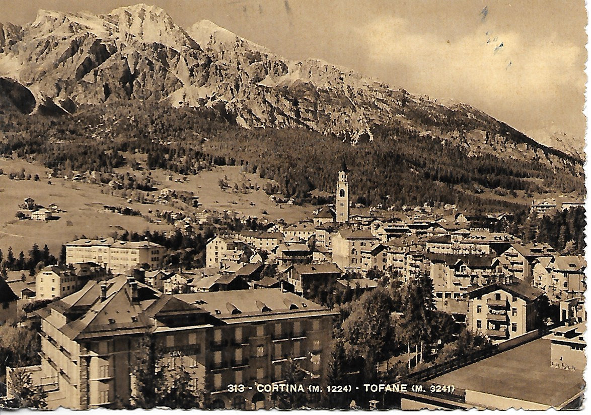 CORTINA - TOFANE - PANORAMA - V1953