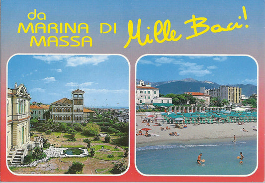 MARINA DI MASSA - MILLE BACI! - 2 VEDUTE - NV