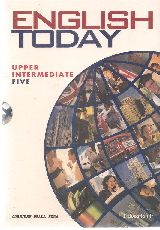 ENGLISH TODAY -UPPER INTERMEDIATE FIVE - DVD - LIBRO - CD AUDIO
