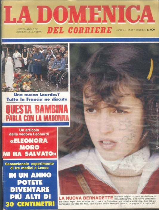 DOMENICA DEL CORRIERE N 17/18 - 1 MAGGIO 1982