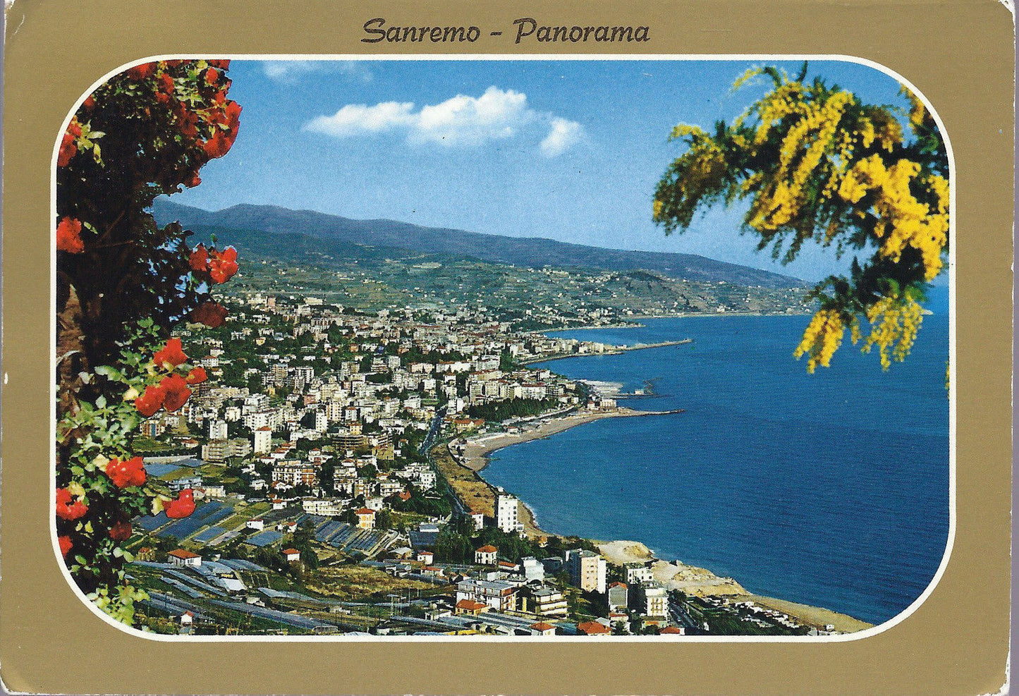 SANREMO - PANORAMA DA PONENTE - V1973