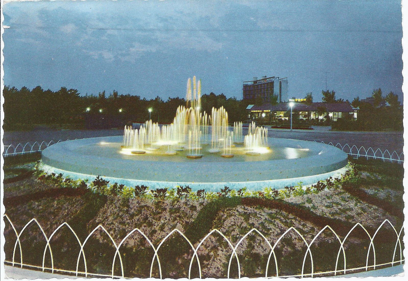 LIGNANO PINETA - FONTANA - NOTTURNO - V1962