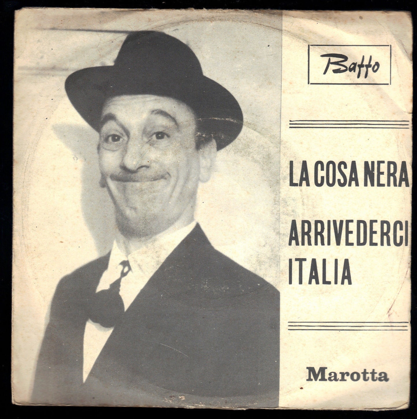 LA COSA NERA - ARRIVEDERCI ITALIA # MAROTTA