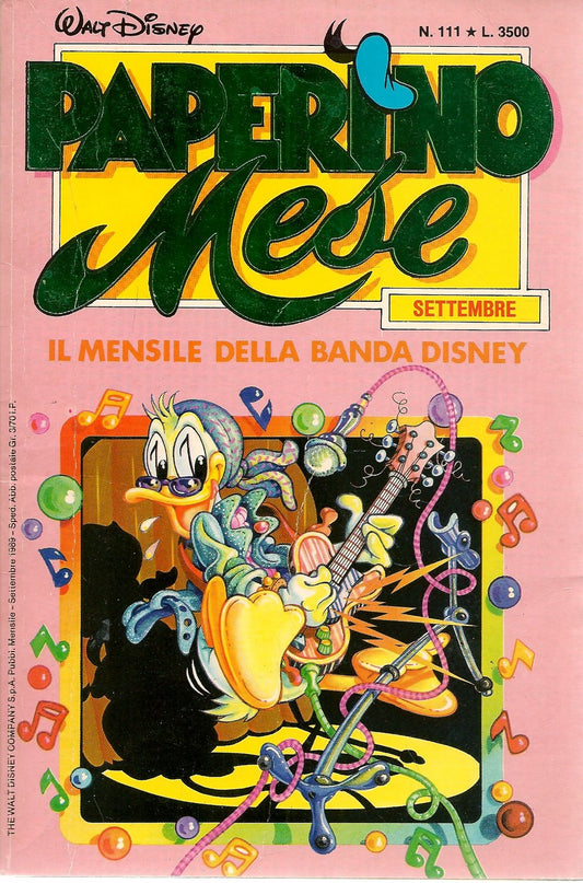 PAPERINO MESE N. 111 - SETTEMBRE 1989