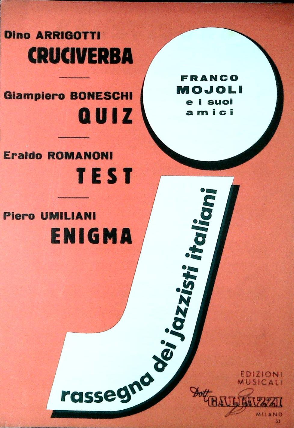 FRANCO MOIOLI E I SUOI AMICI. 4 BRANI - SPARTITO-SHEET MUSIC