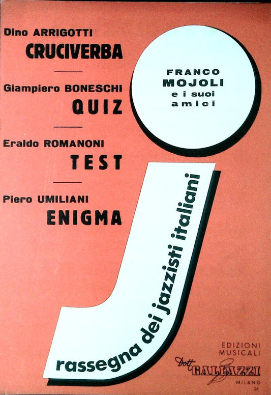 FRANCO MOIOLI E I SUOI AMICI. 4 BRANI - SPARTITO-SHEET MUSIC