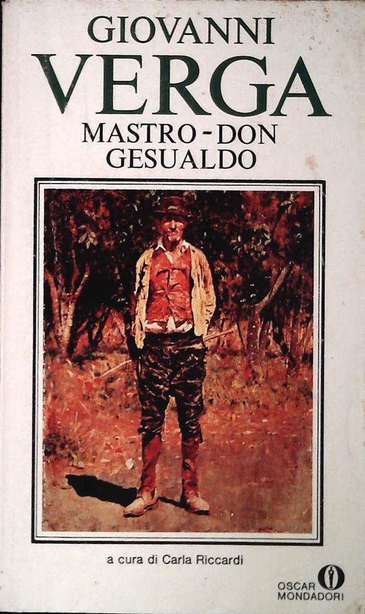 MASTRO DON GESUALDO - GIOVANNI VERGA - MONDADORI 1980 - OUTLET DEL LIBRO