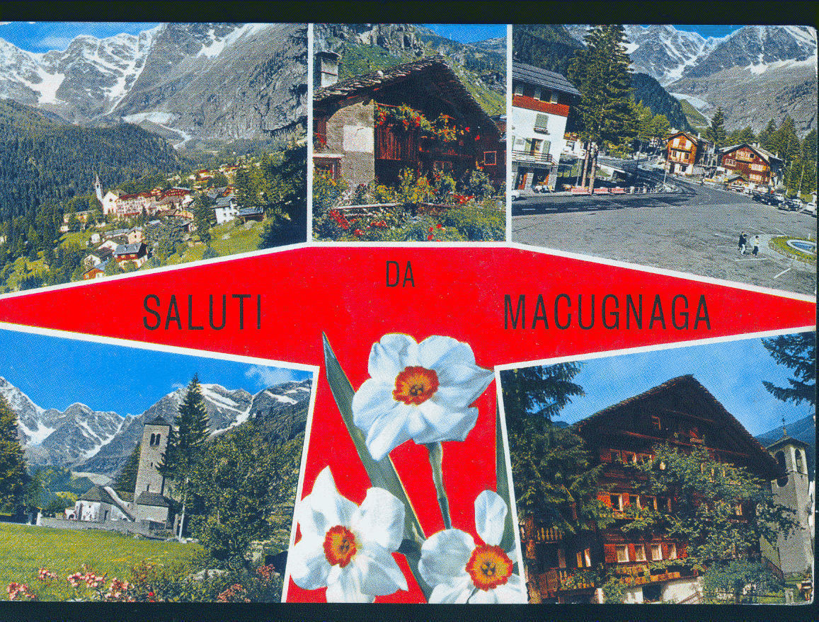 MACUGNAGA - 5 VEDUTE - V1969