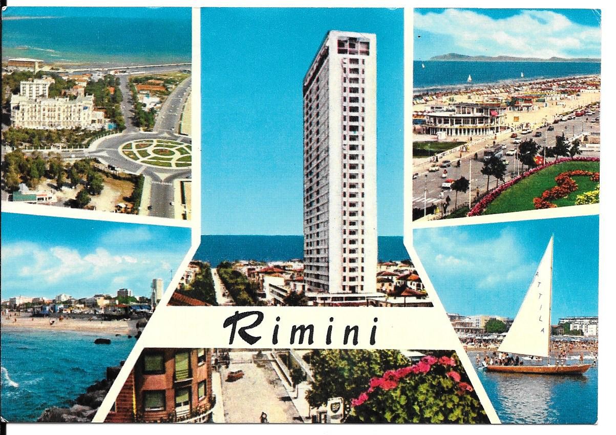 RIMINI - CINQUE VEDUTE - V1968