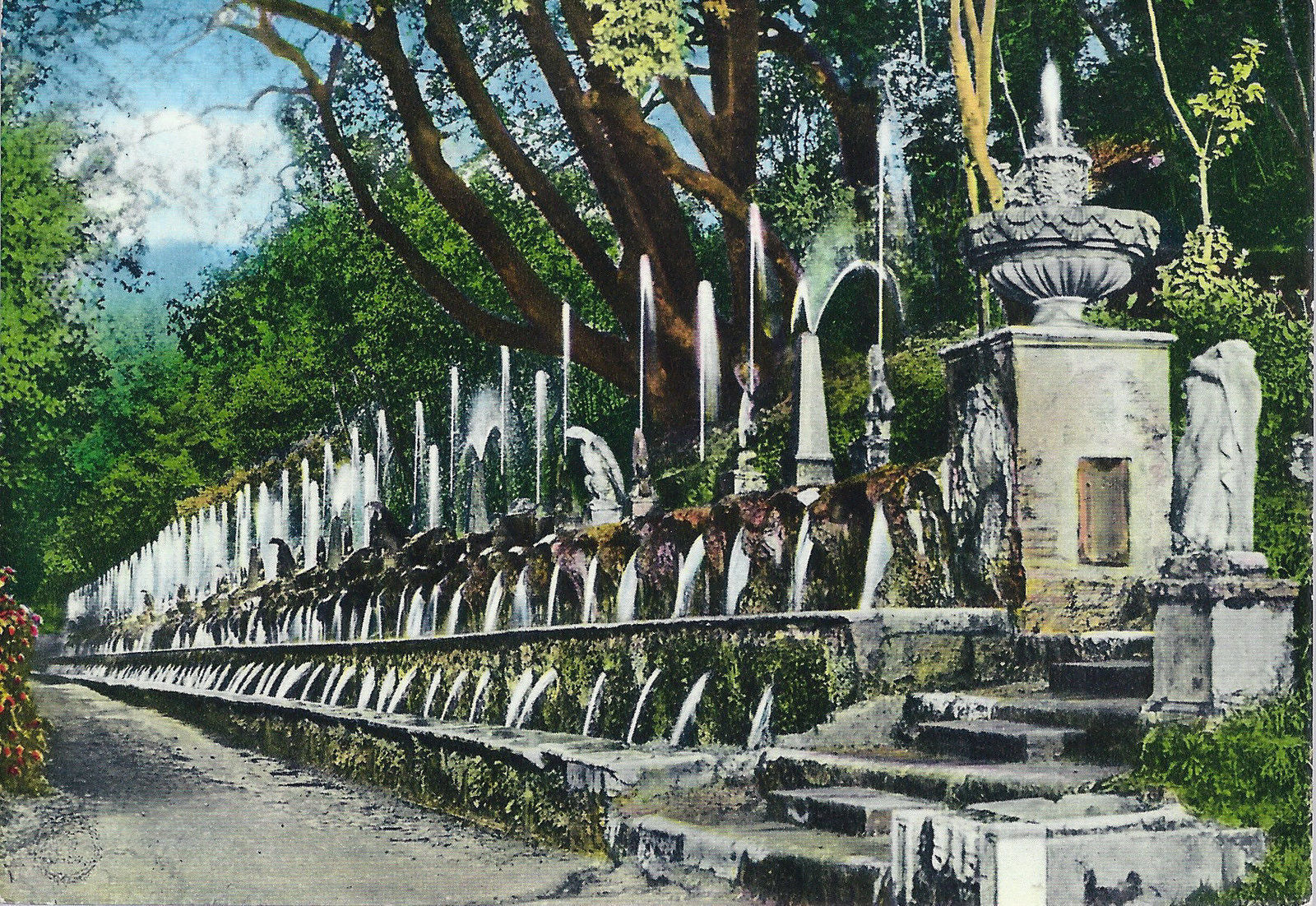 TIVOLI - VILLA D'ESTE - VIALE DELLE CENTO FONTANE - VIB