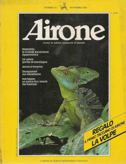 AIRONE N. 31 - NOVEMBRE 1983