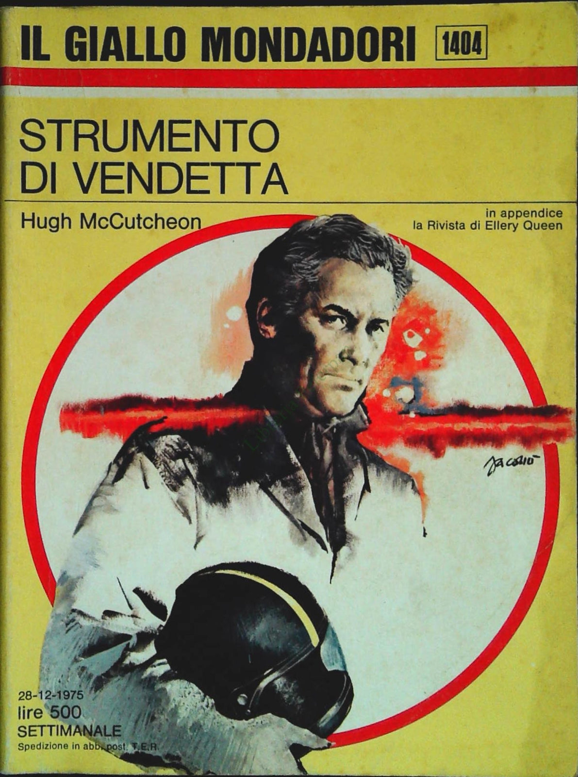 STRUMENTO DI VENDETTA - HUGHJ McCUTCHEON - GIALLO MONDADORI N. 1404