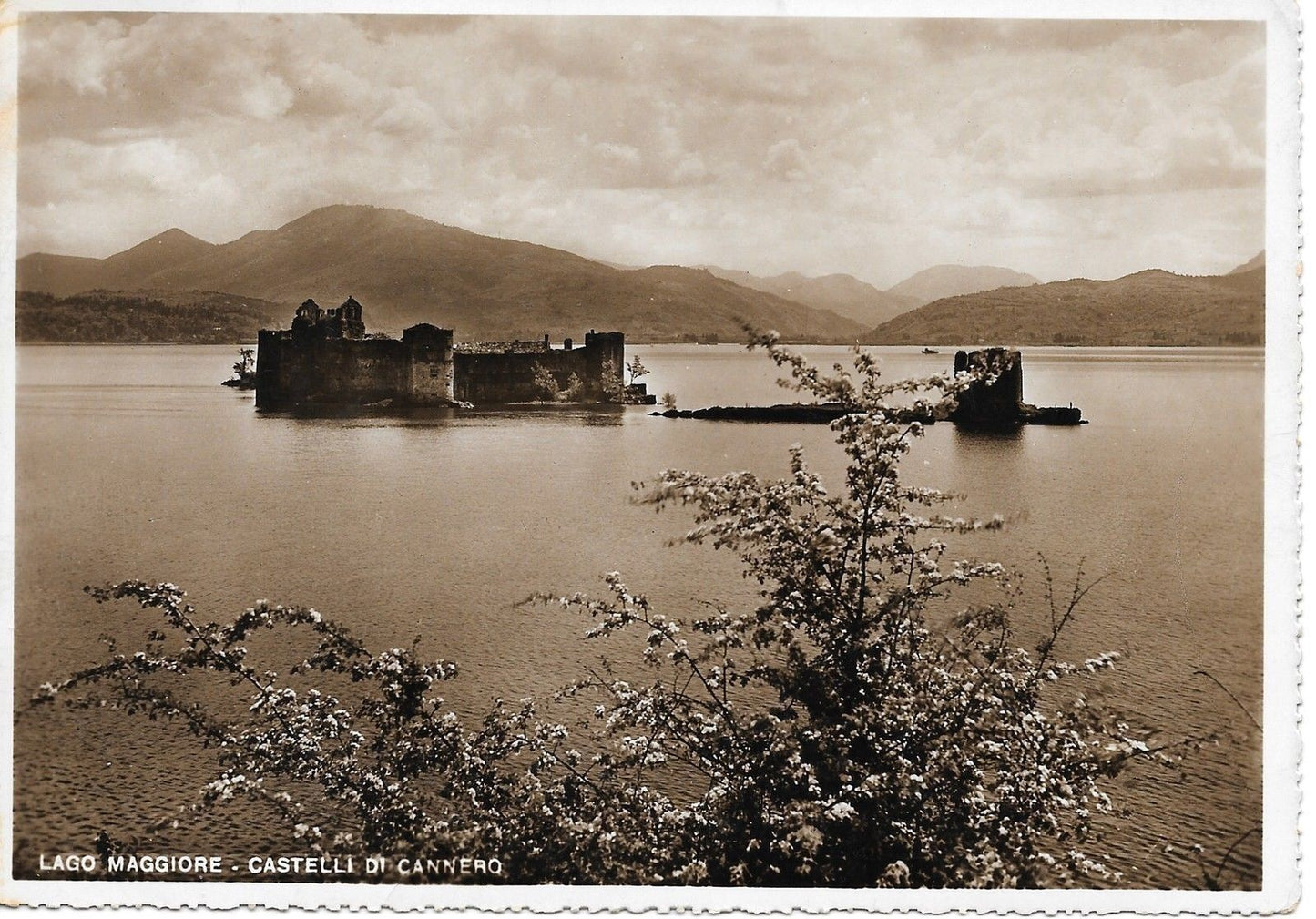 LAGO MAGGIORE - CASTELLI DI CANNERO - V1939