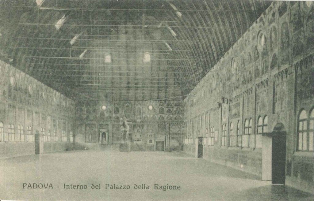 PADOVA - INTERNO PALAZZO DELLA RAGIONE - V1913 - VERIFICATO 