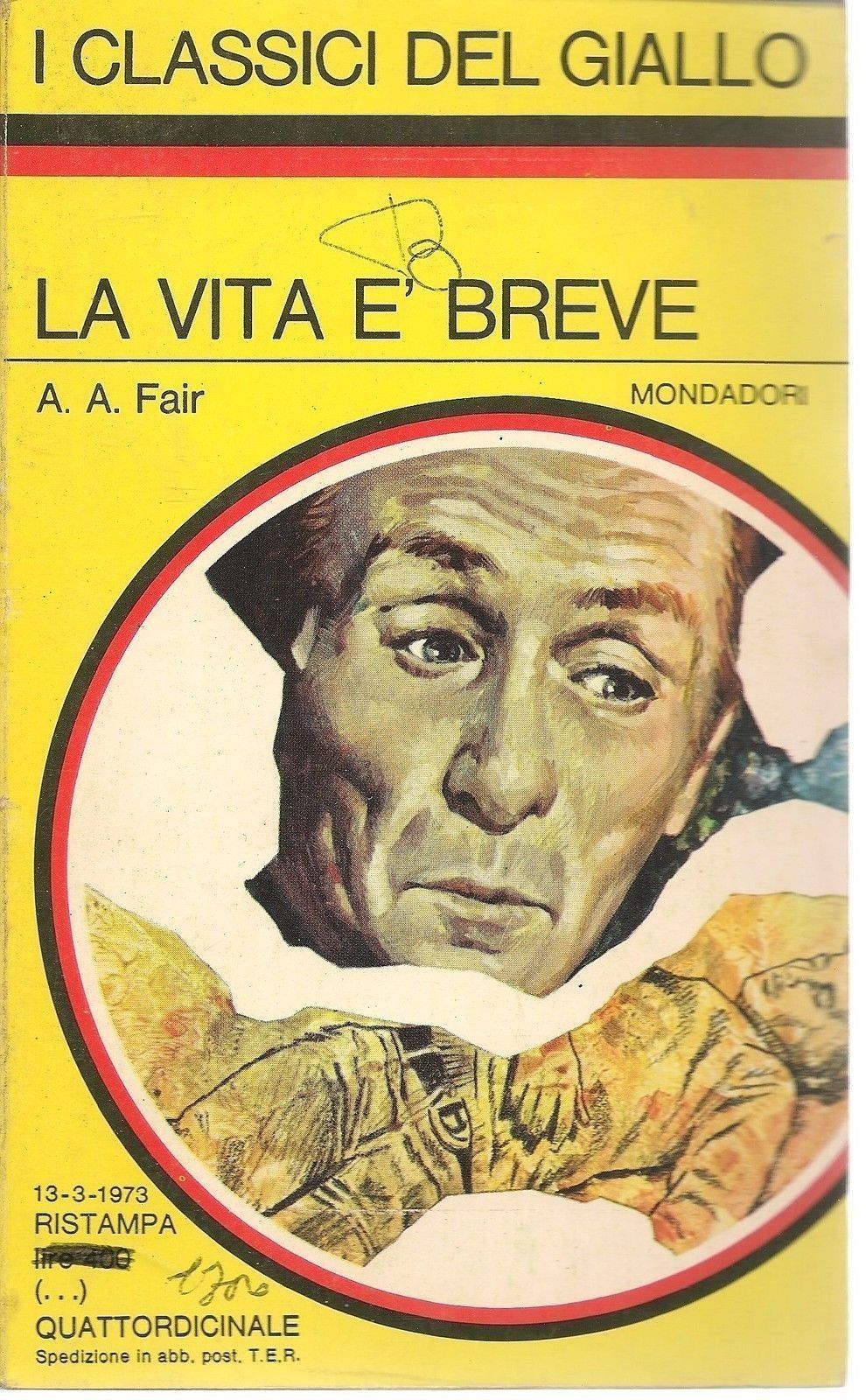 LA VITA E' BREVE - A.A. FAIR