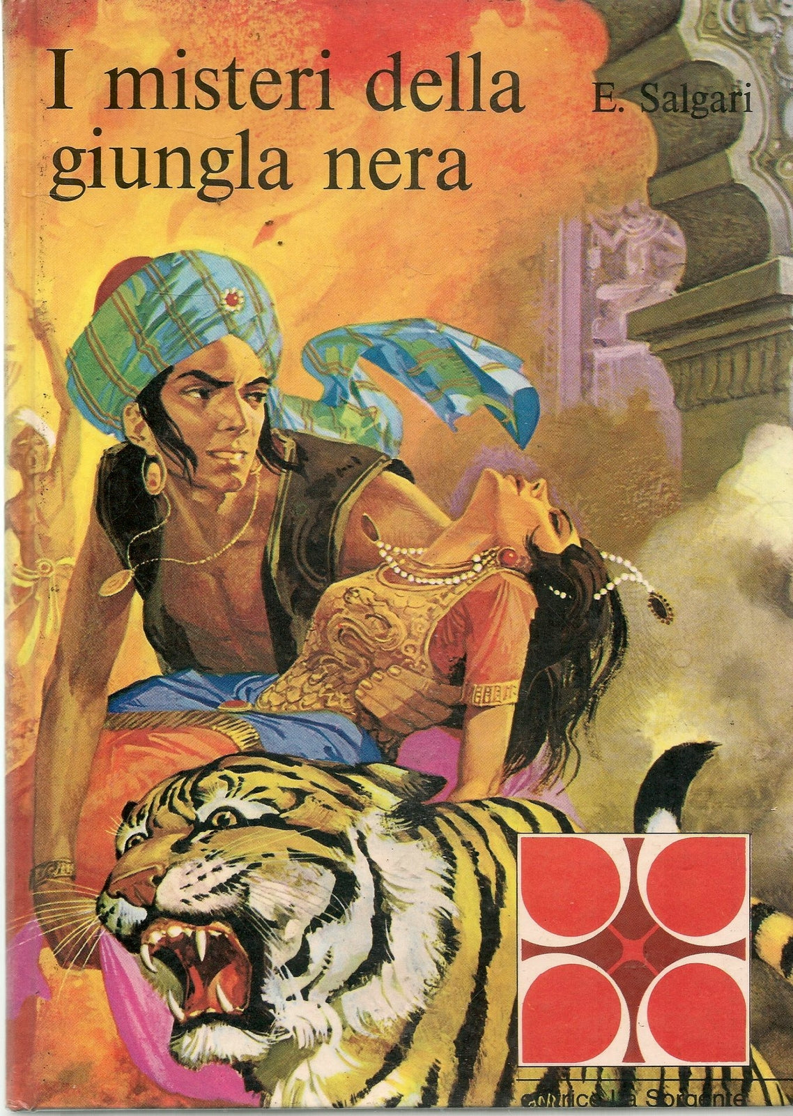 I MISTERI DELLA GIUNGLA NERA - EMILIO SALGARI - ED. LA SORGENTE 1968