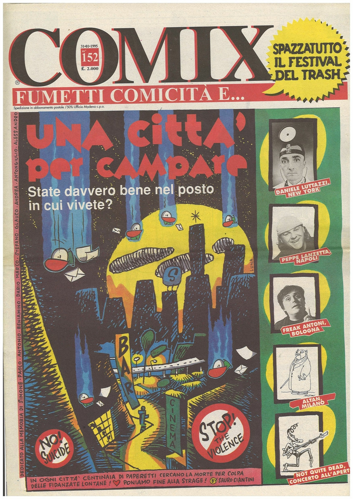 COMIX 31 GENNAIO 1995
