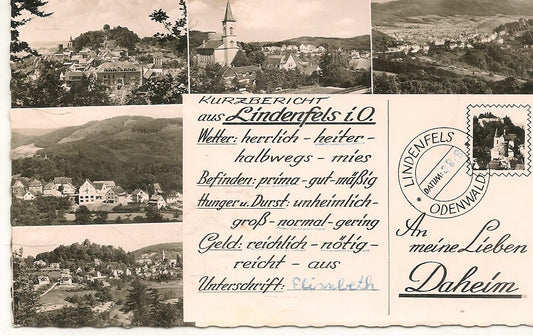 LINDENFELS - CINQUE VEDUTE - V