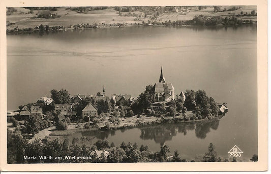 MARIA WOERTH AM WOERTHERSEE - PANORAMA - V1951