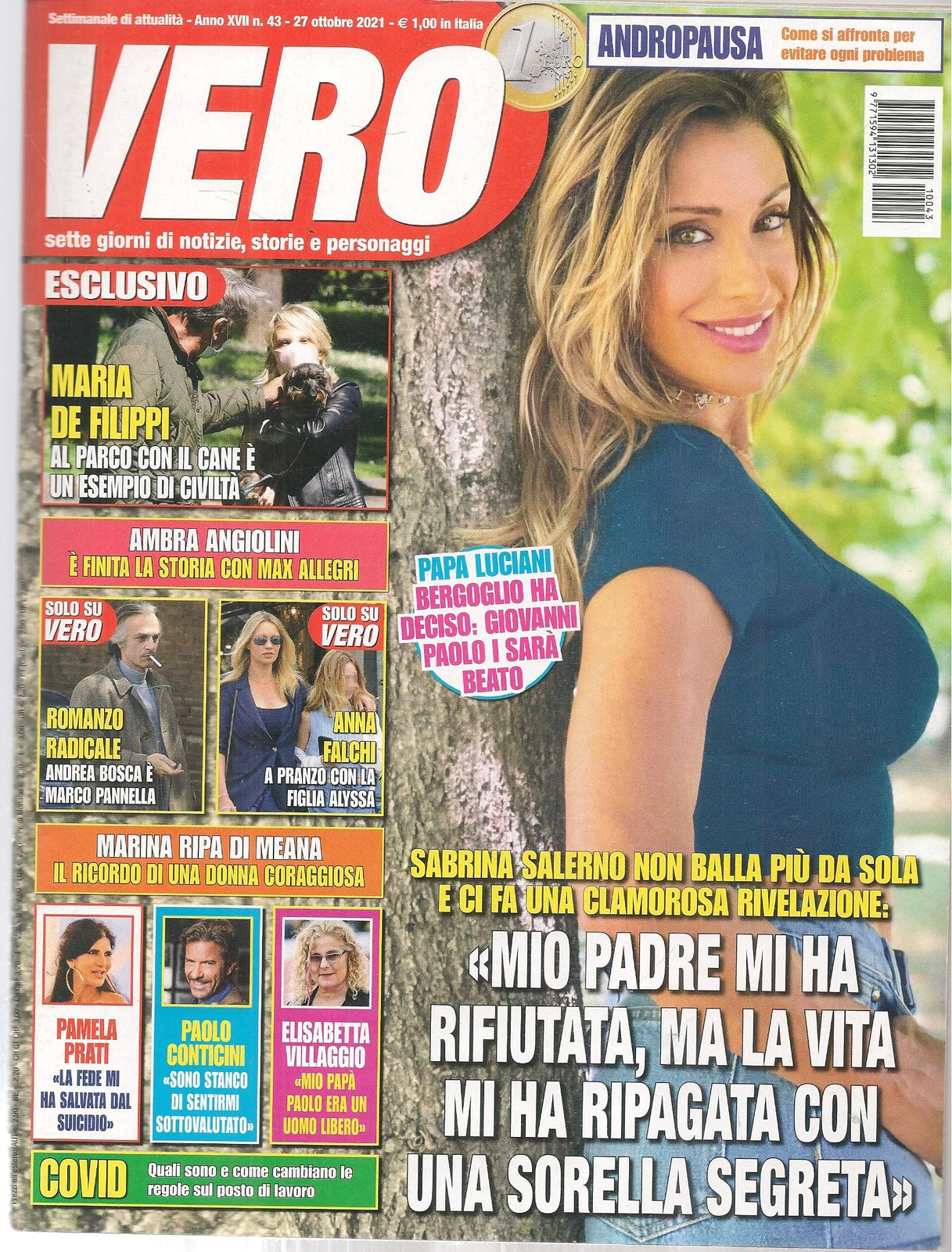 VERO 27 OTTOBRE 2021 - SABRINA SALERNO - AMBRA ANGIOLINI - DE FILIPPI