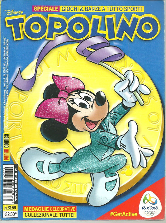 TOPOLINO N. 3169 - 23 AGOSTO 2016