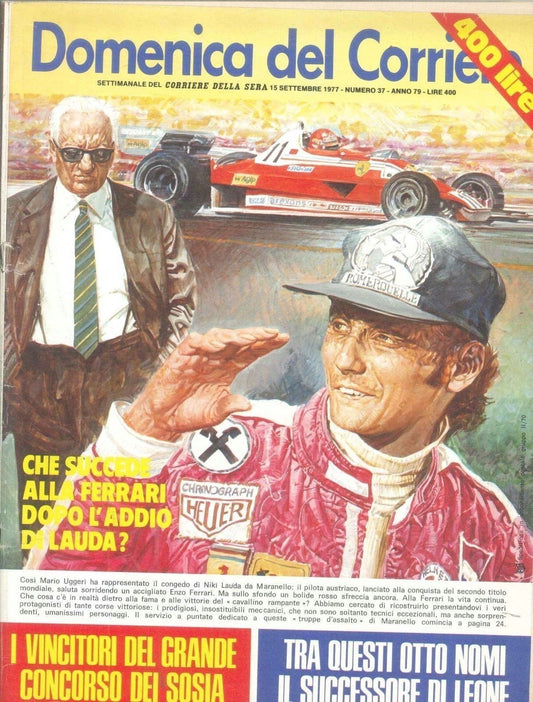 DOMENICA DEL CORRIERE N 37 - 15 SETTEMBRE 1977