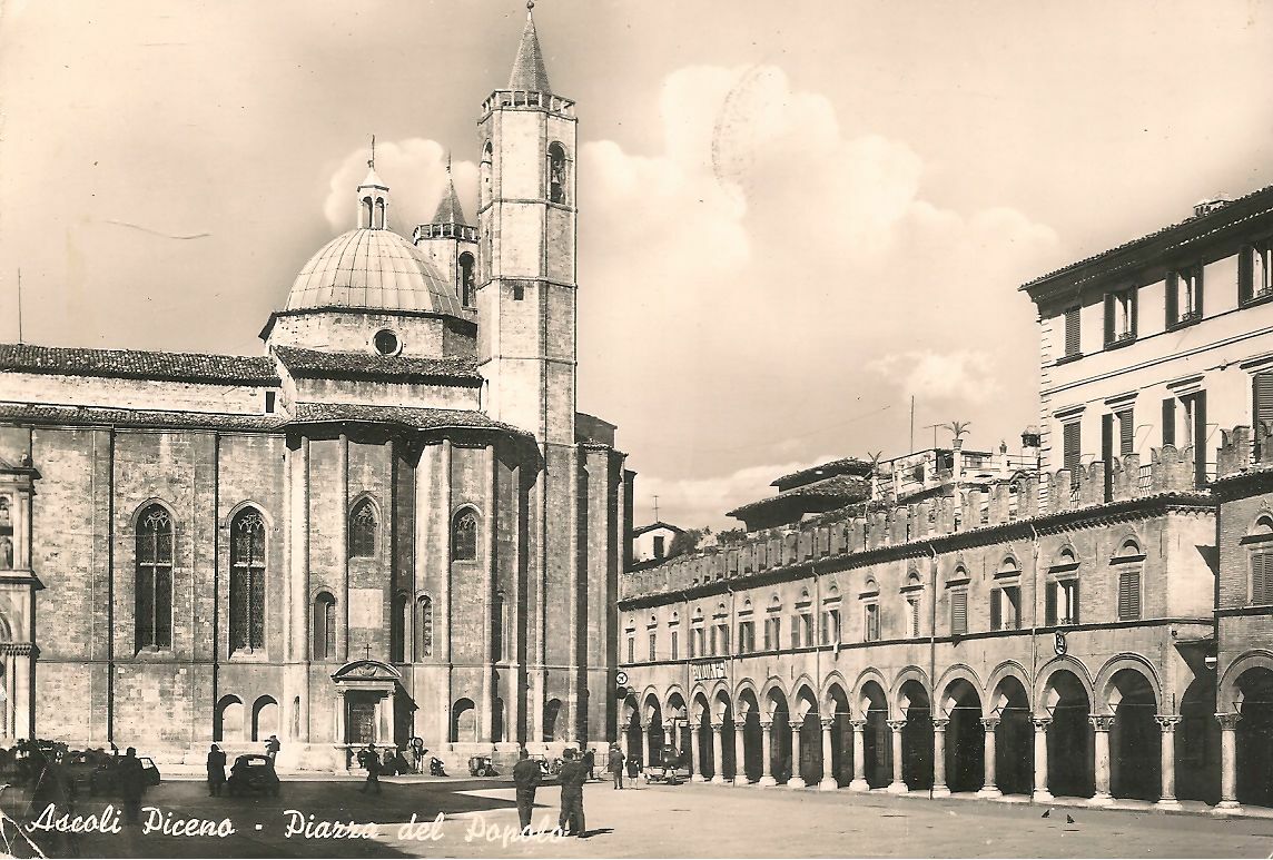 ASCOLI PICENO - PIAZZA DEL POPOLO - V1961