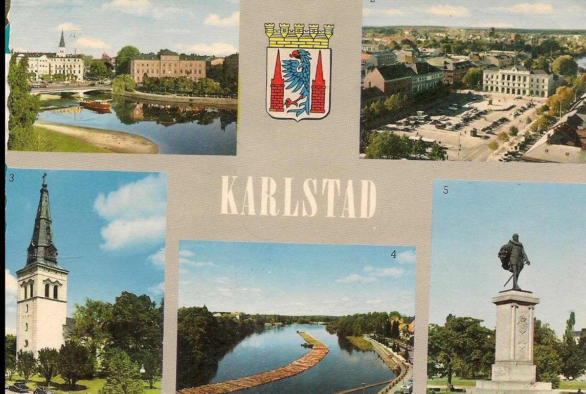 KARLSTADT - SVEZIA - CINQUE VEDUTE - VSD