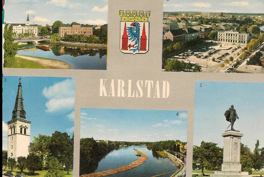 KARLSTADT - SVEZIA - CINQUE VEDUTE - VSD