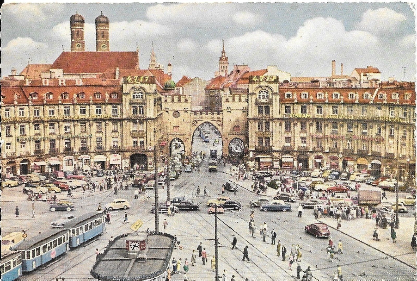 MONACO DI BAVIER/MÜNCHEN - KARLPLATZ - V/G1957