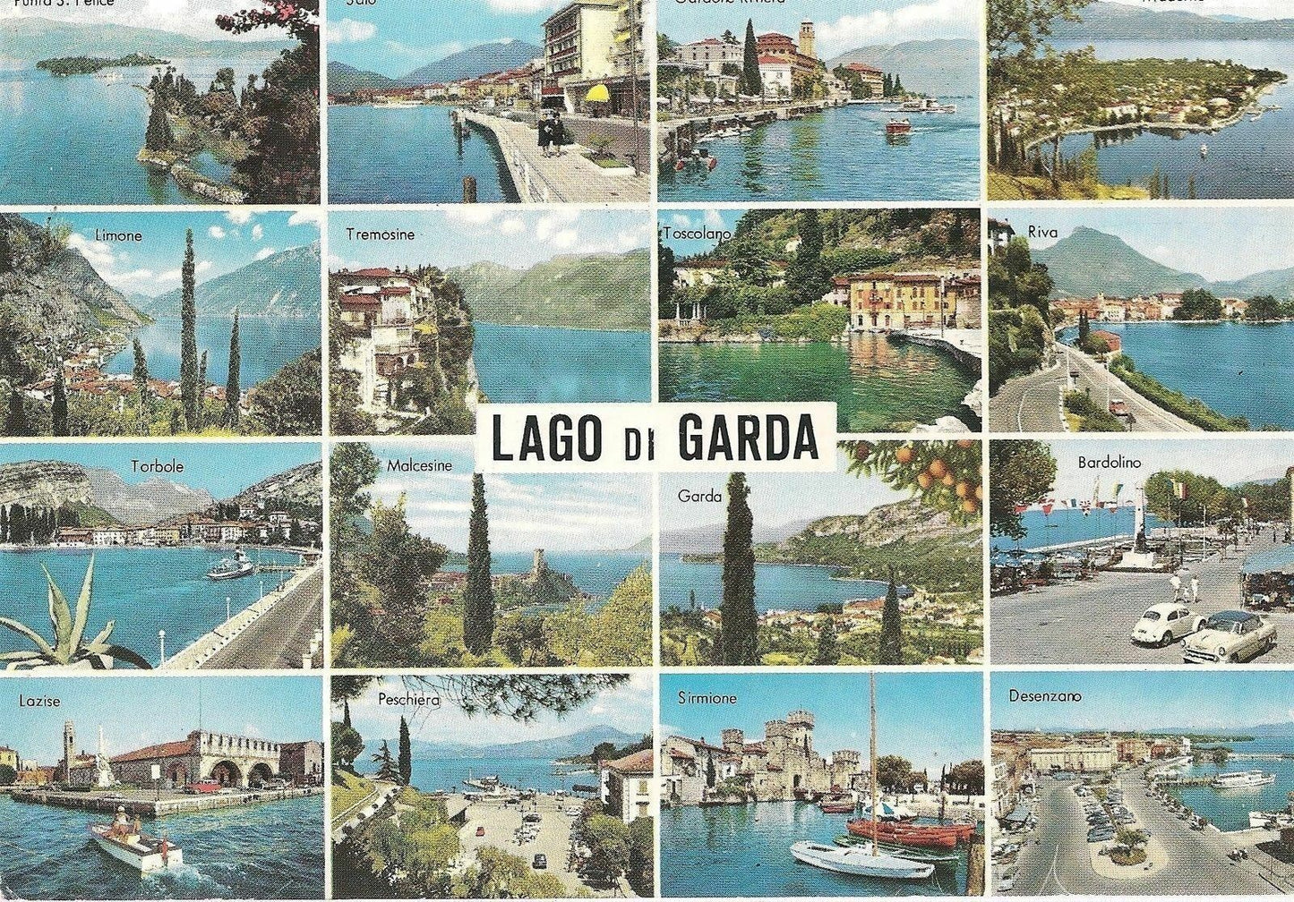 LAGO DI GARDA - 16  VEDUTE - V