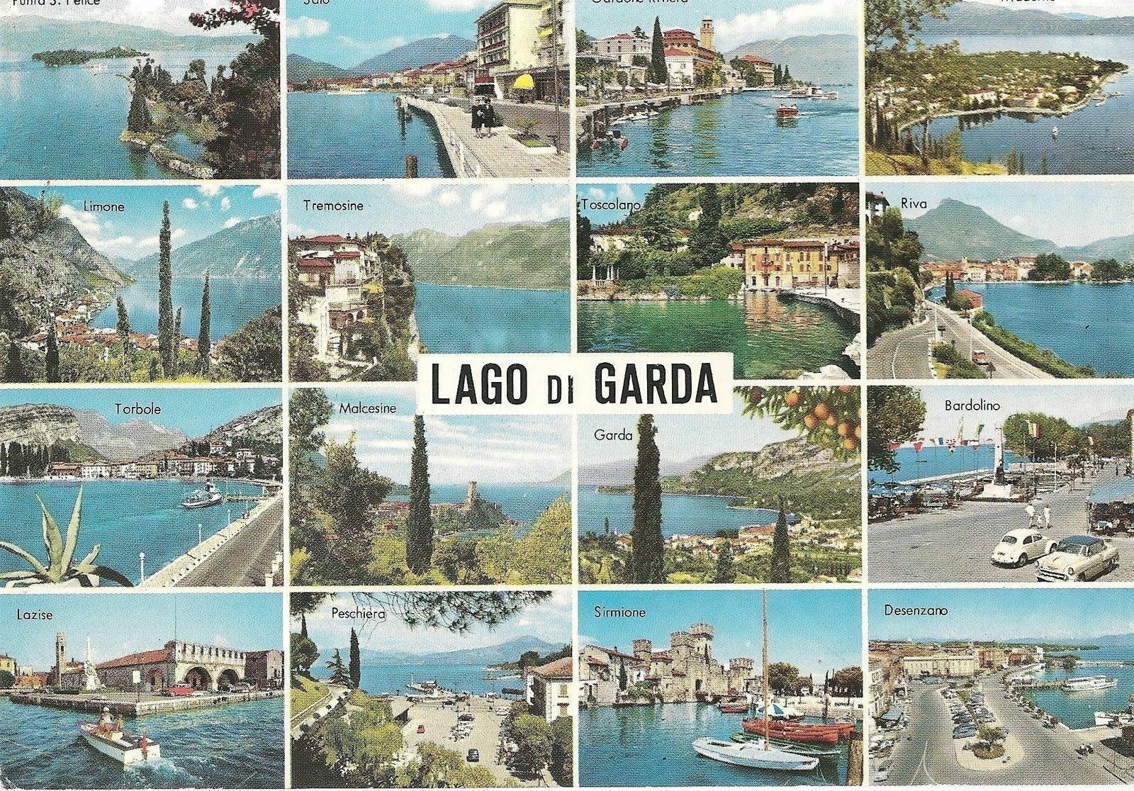 LAGO DI GARDA - 16  VEDUTE - V