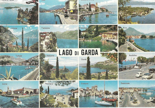 LAGO DI GARDA - 16  VEDUTE - V