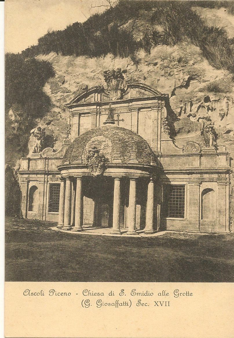 ASCOLI PICENO - CHIESA SANT'EMIDIO ALLE GROTTE - NV