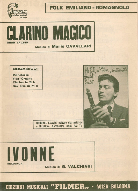 CLARINO MAGICO - IVONNE - SPARTITO-SHEET MUSIC