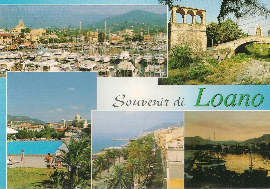 LOANO - 5 VEDUTE - V FINE ANNI 90