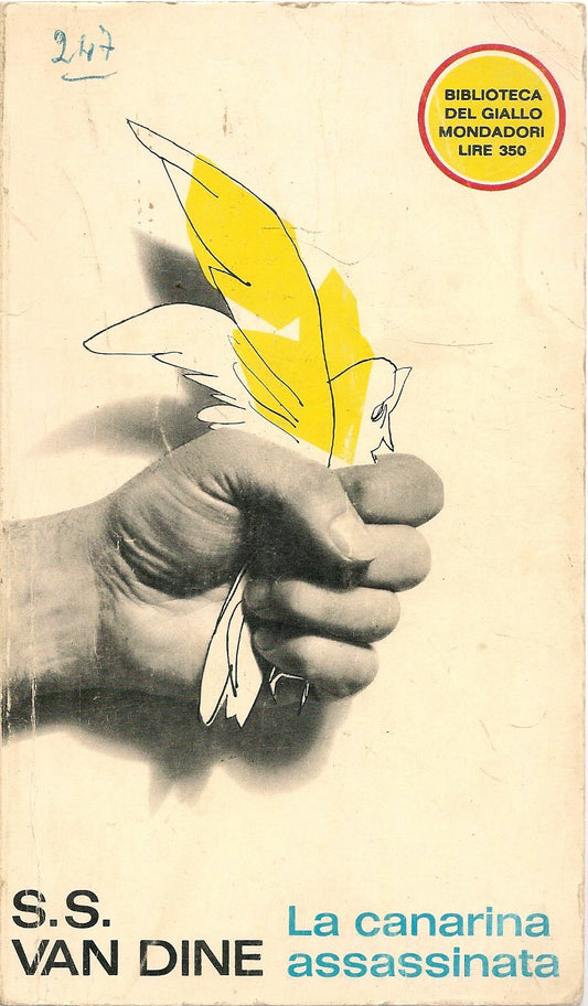 LA CANARINA ASSASSINATA - S.S. VAN DINE - BIBLIOTE DEL GIALLO MONDAODRI