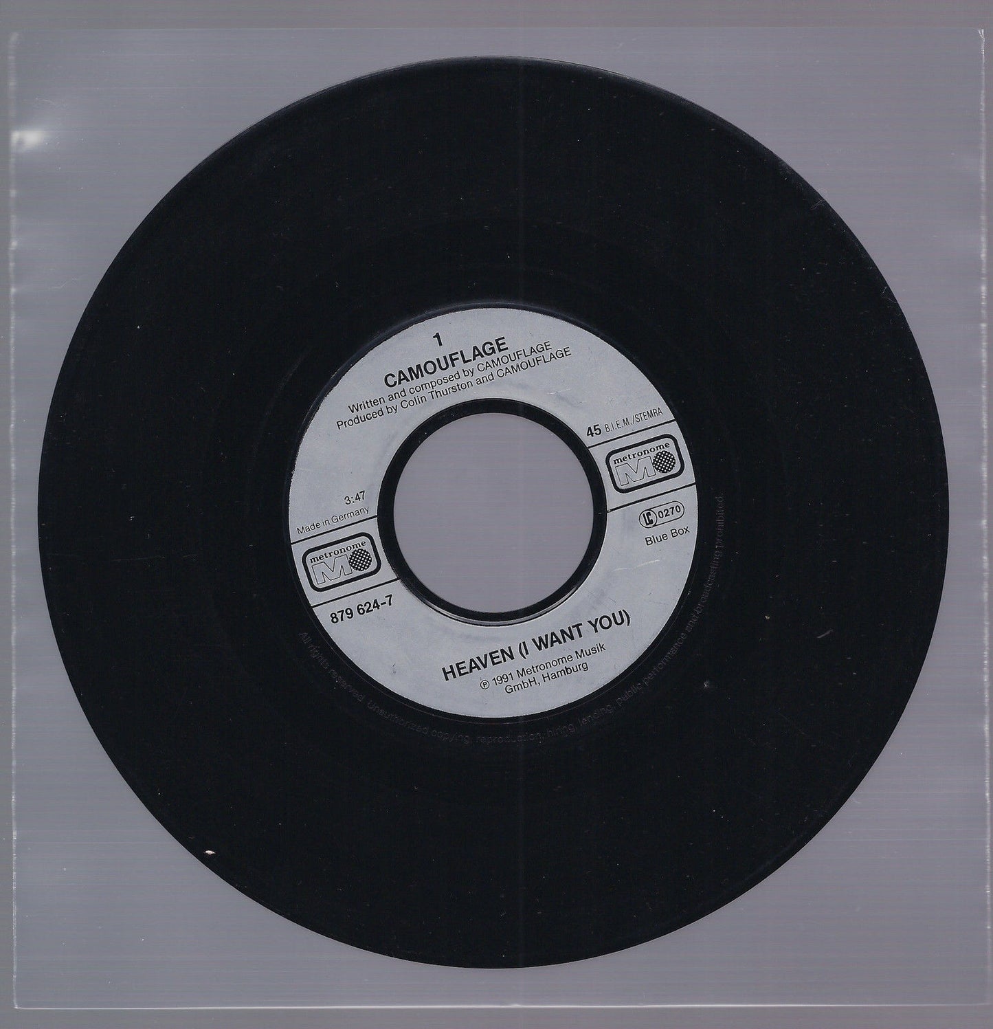 HEAVEN ( I WANT YOU ) - WHO THE HELL IS DAVID BUTLER! == CAMOUFLAGE