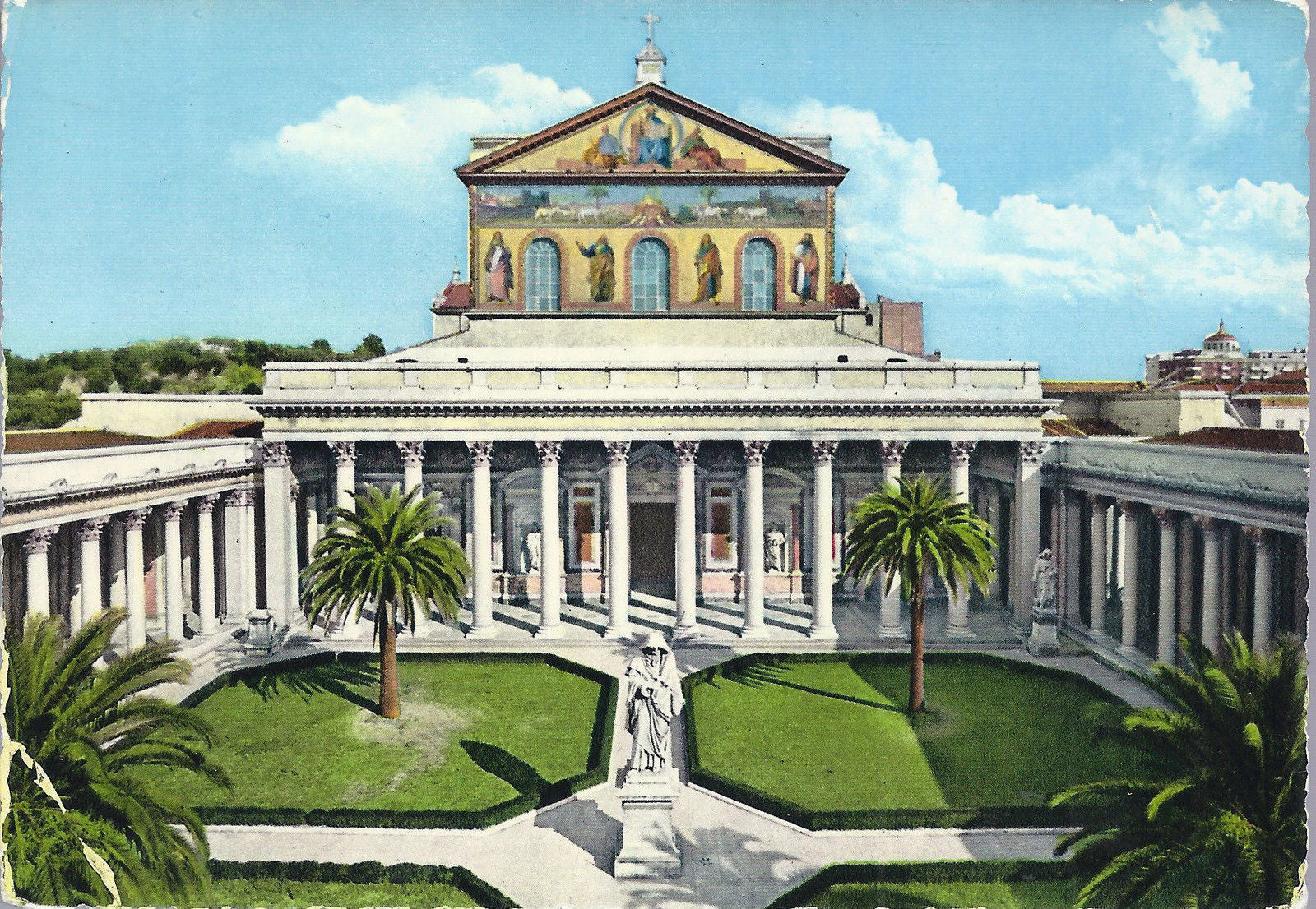ROMA - BASILICA DI SAN PAOLO - V 1965 - FG