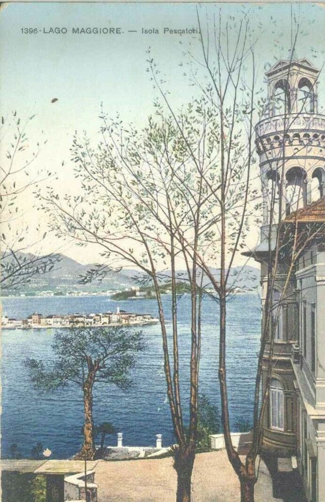LAGO MAGGIORE ISOLA PESCATORI - COLORATA - NV