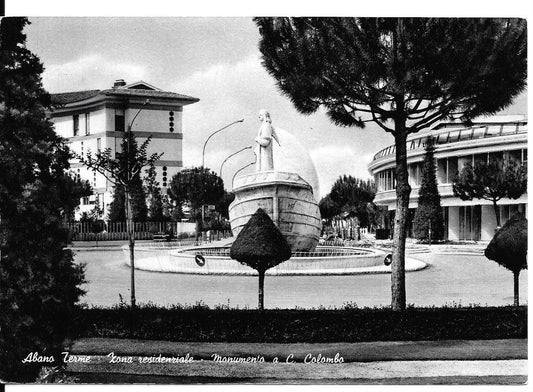 ABANO TERME - MONUMENTO A CRISTOFORO COLOMBO - V1970